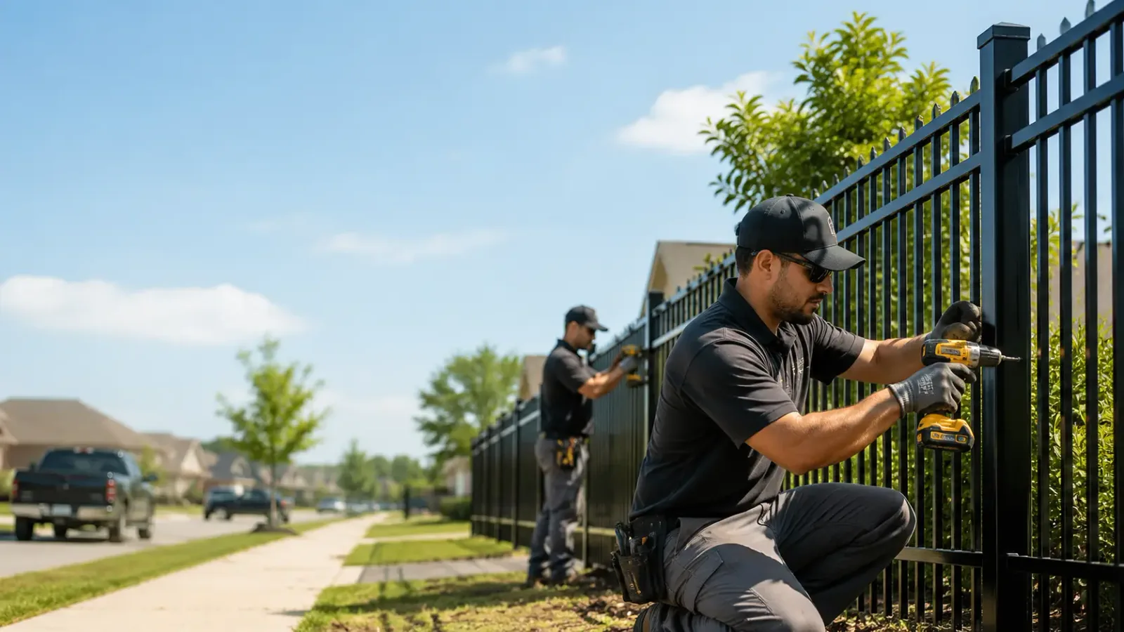 Metal Fence Installation in Everett, MA